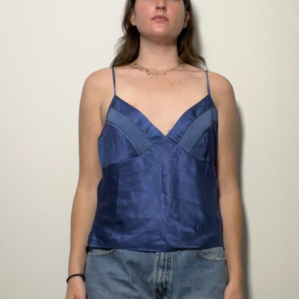 Lightweight Blue Camisole Shirt